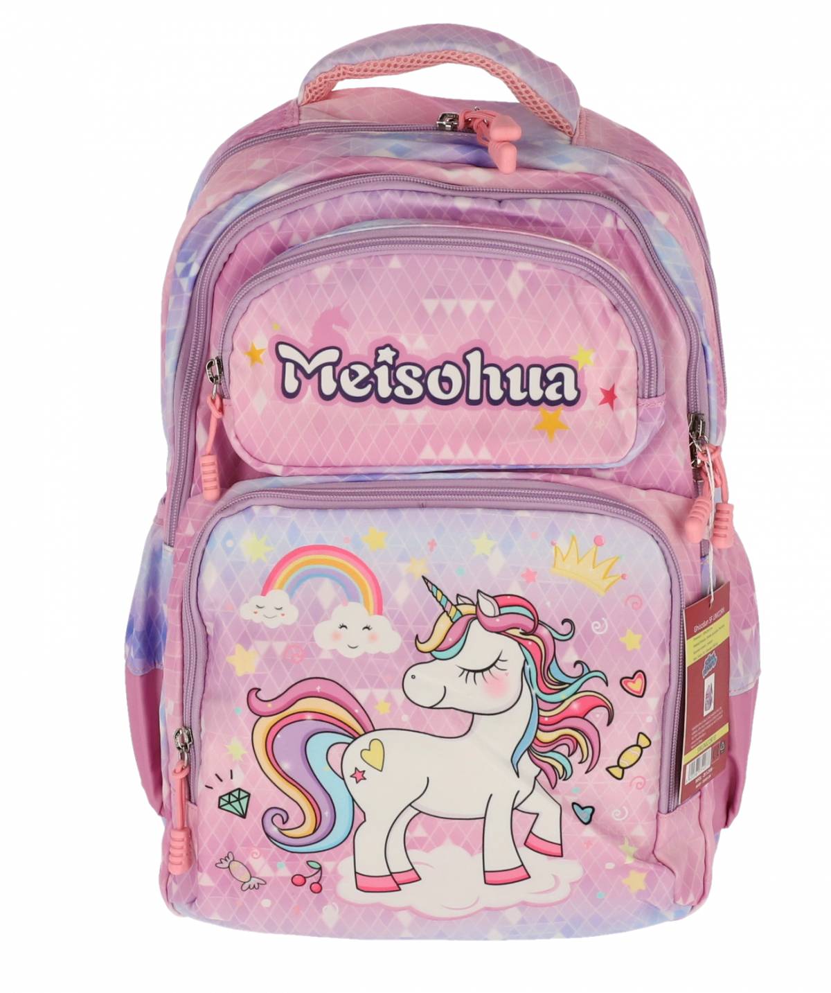 GHIOZDAN CLASA 0 UNICORN MOV 4 FERMOARE PIGNA GHIOZDAN CLASA 0 UNICORN MOV 4 FERMOARE PIGNA